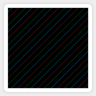 colorful lines Sticker